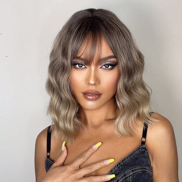 Cali Waves Ashy Beige Vanilla Blonde Wig