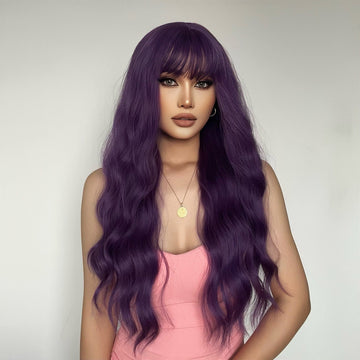 28″ 2-Shade Long Body Wave Synthetic Wig