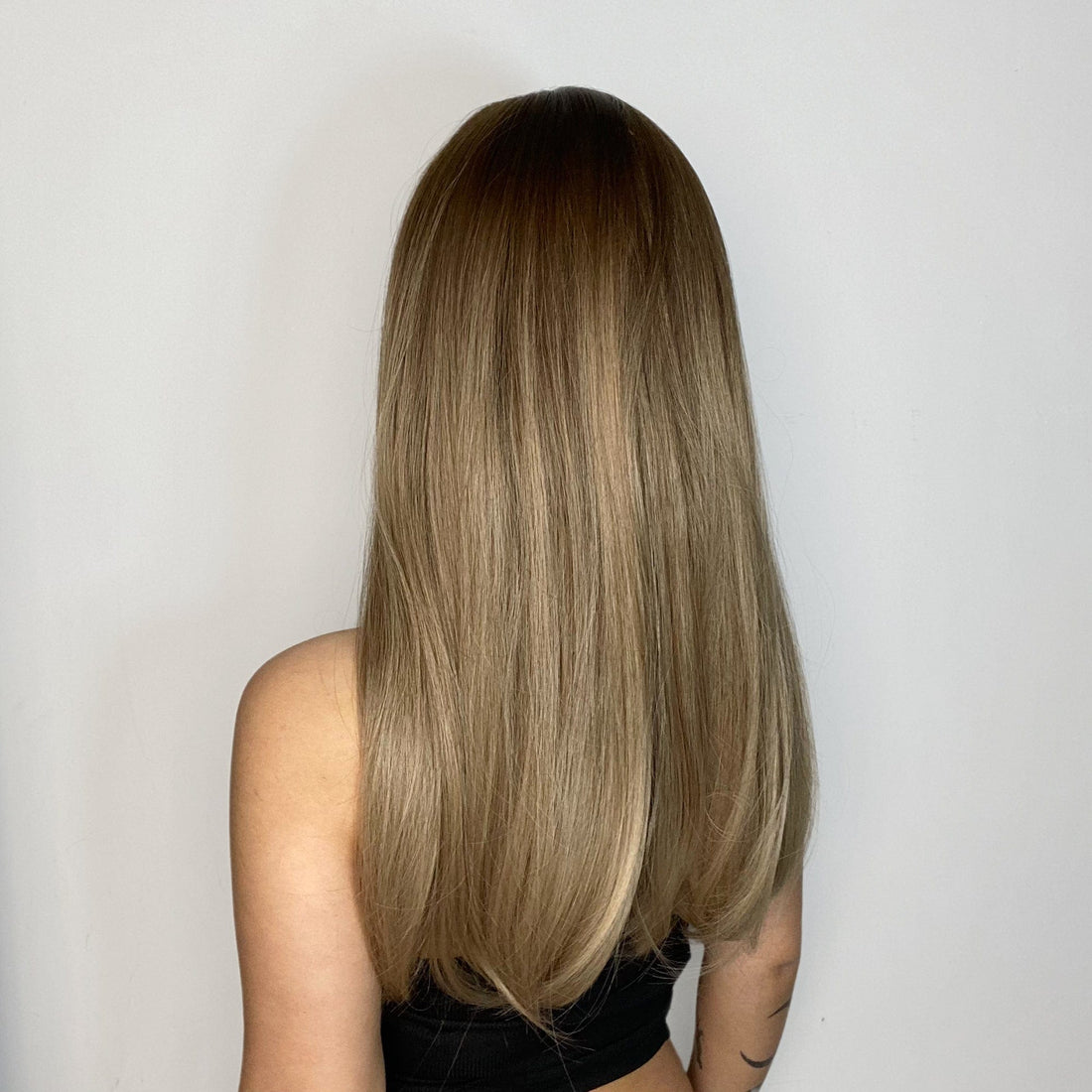 3 Shades 23" Straight Hair Wig