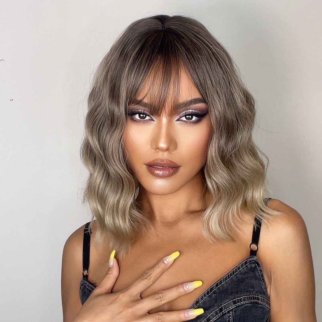 Cali Waves Ashy Beige Vanilla Blonde Wig