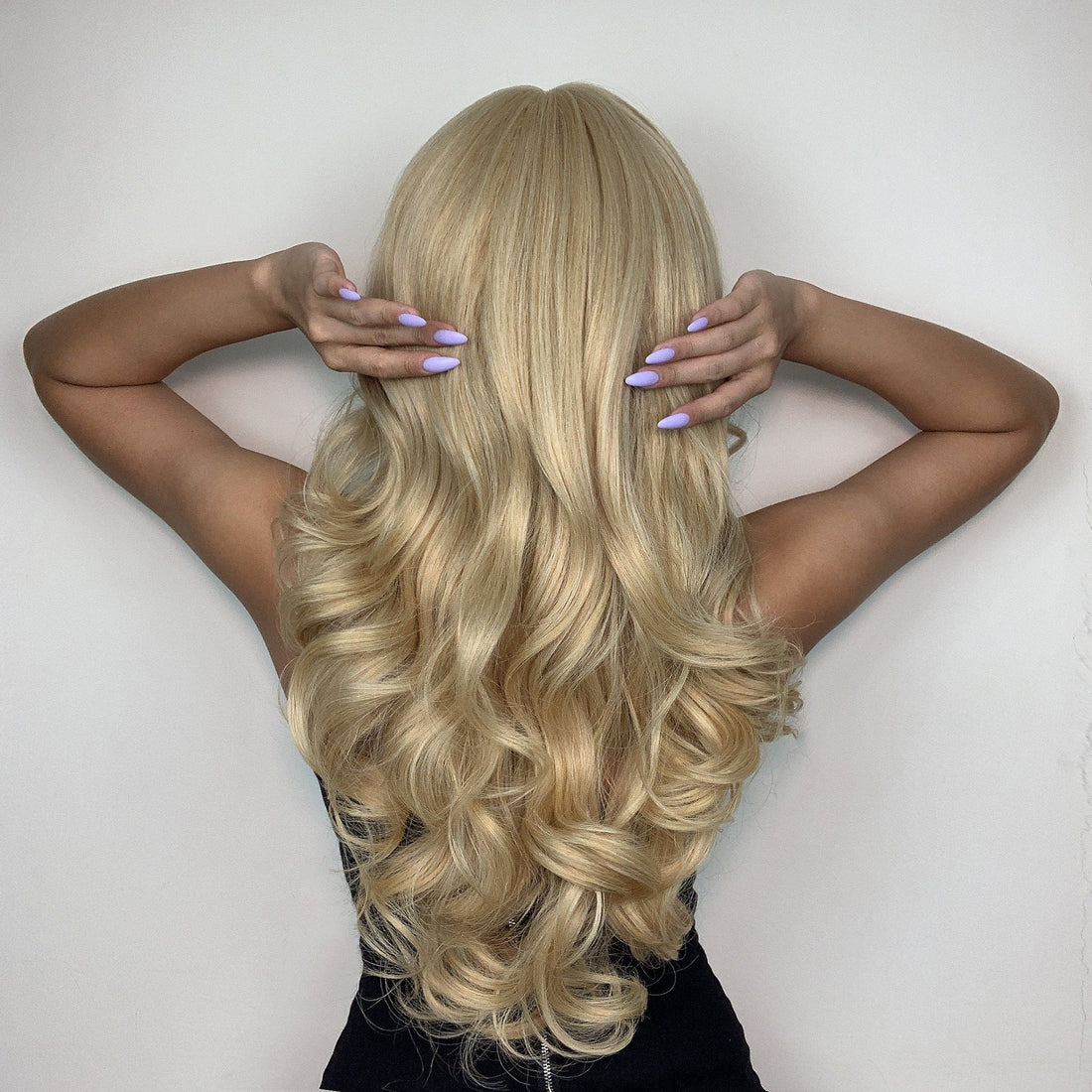 23″ Layered Soft Curls Synthetic Wig