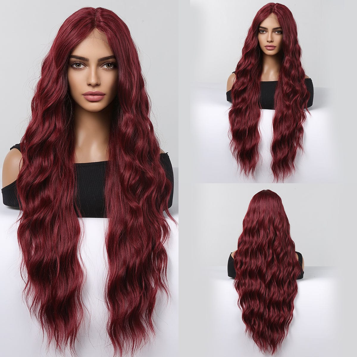 Ariel Inspired Red Water Wave