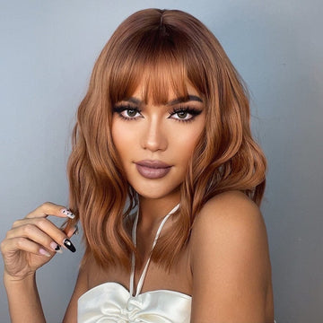 11" Bob With Bangs Synthetic Wig