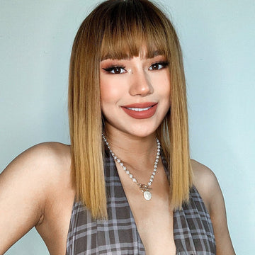 18" Short Blonde Wig