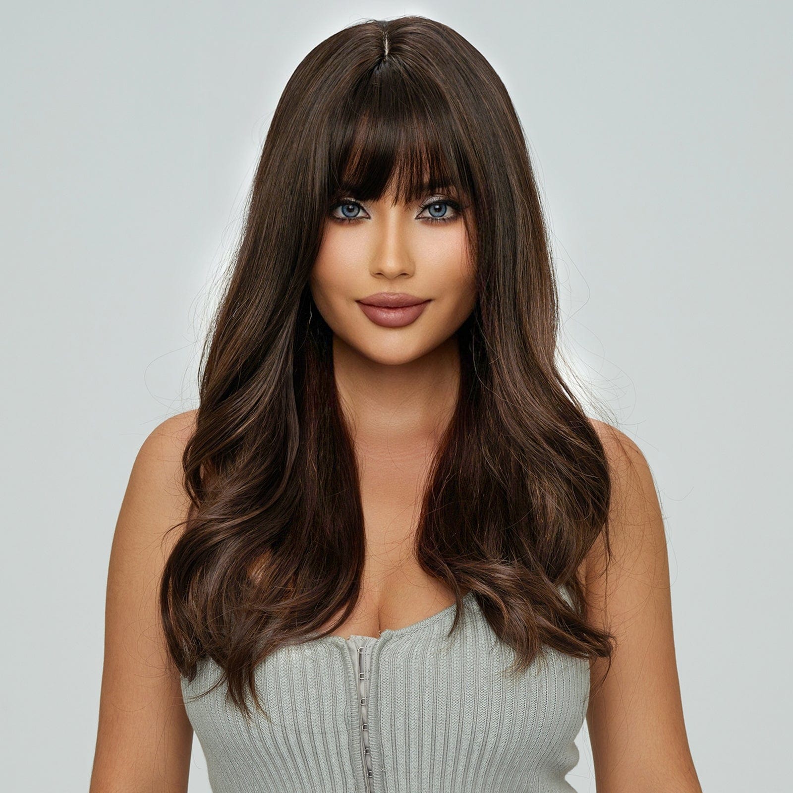 19″ Natural Soft Curls Wig