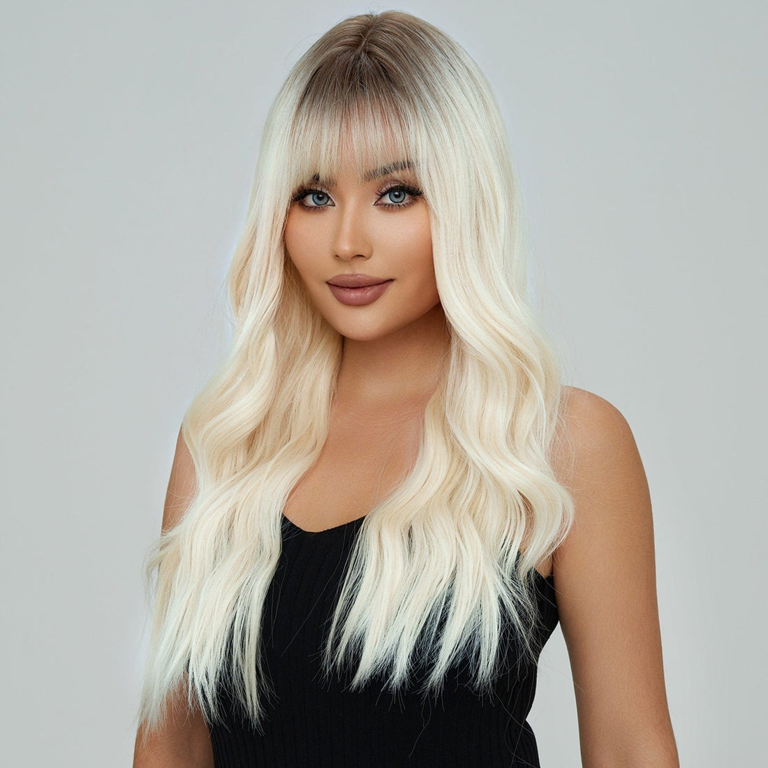22″ Beach Waves Synthetic Wig