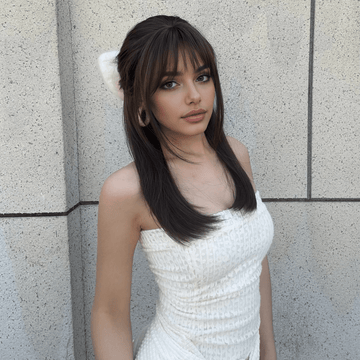 Layered Synthetic Wig Natural
