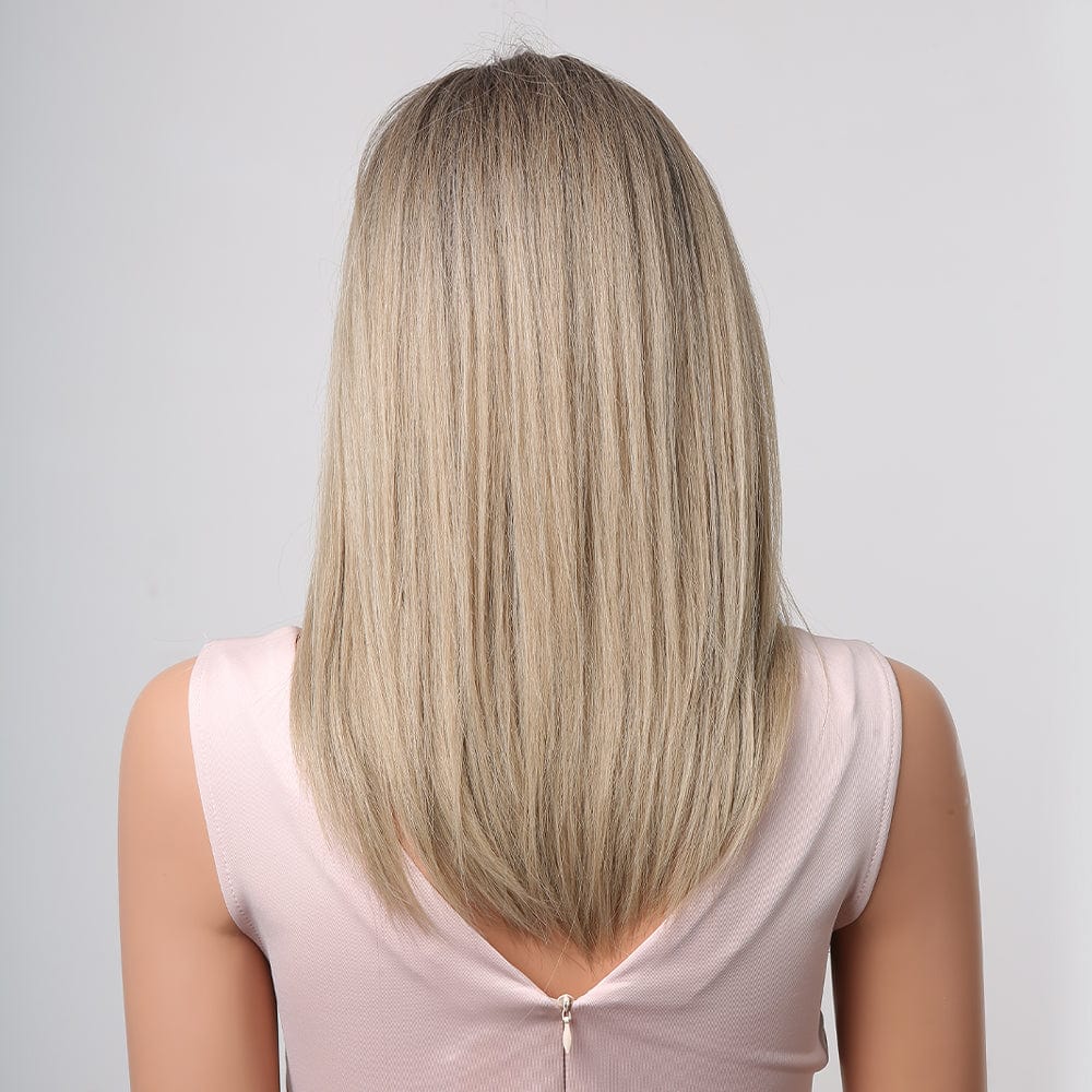 18-Inch Natural Bob Synthetic Wig