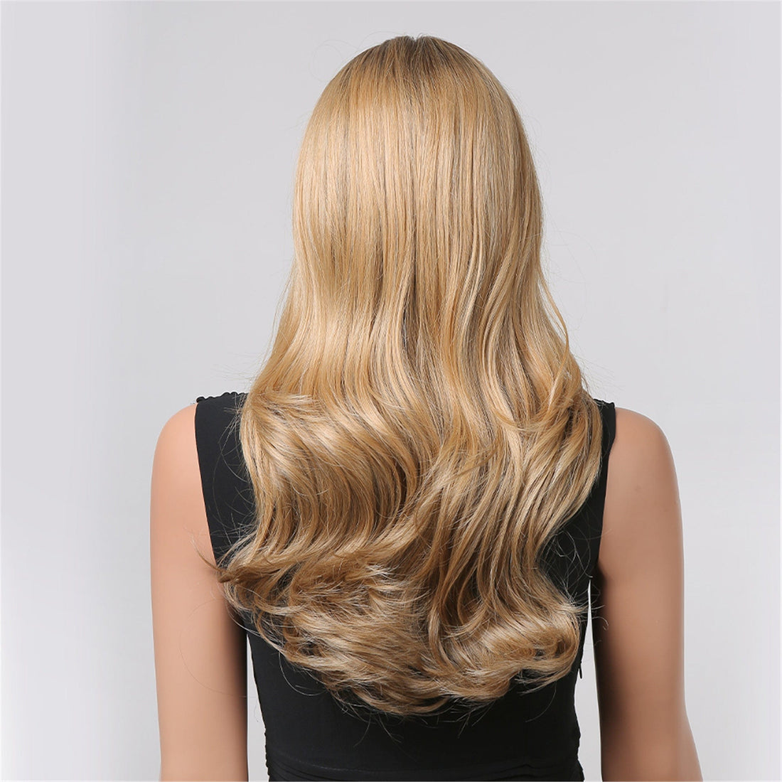 21" Old-Hollywood Curls Lace Front Synthetic Wig