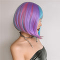 15 Inches Short Bob new  shade unicorn - HAIRCUBE
