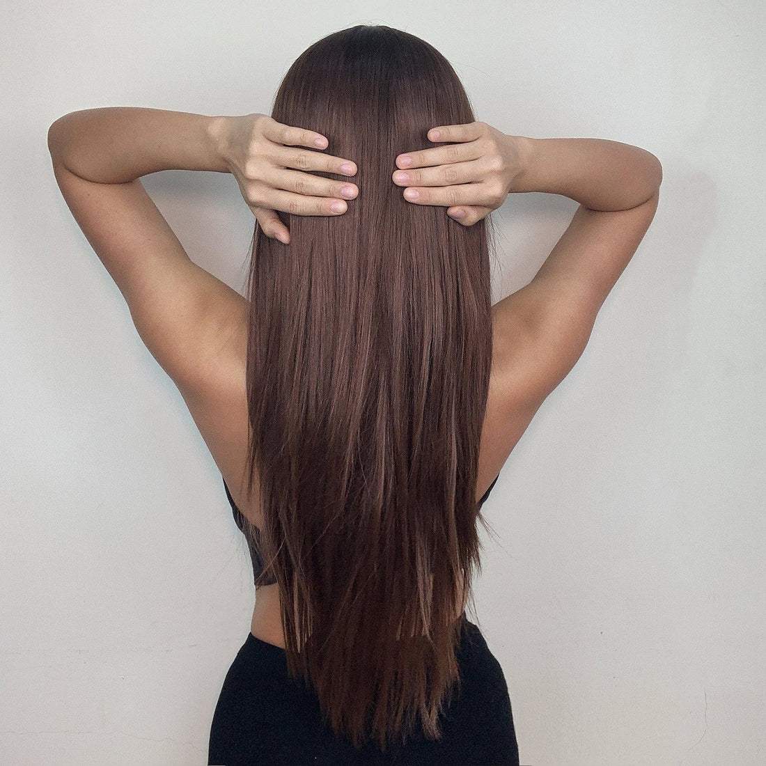 24" Straight Lace Front Synthetic Wig