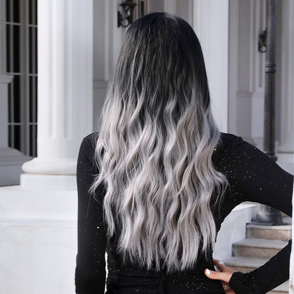 19" Natural Wave Synthetic Wig
