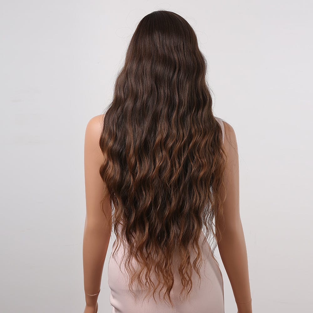28″ Extra Long Beach Waves Synthetic Wig