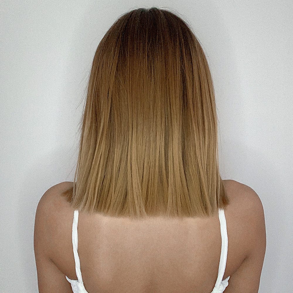 18" Short Blonde Wig