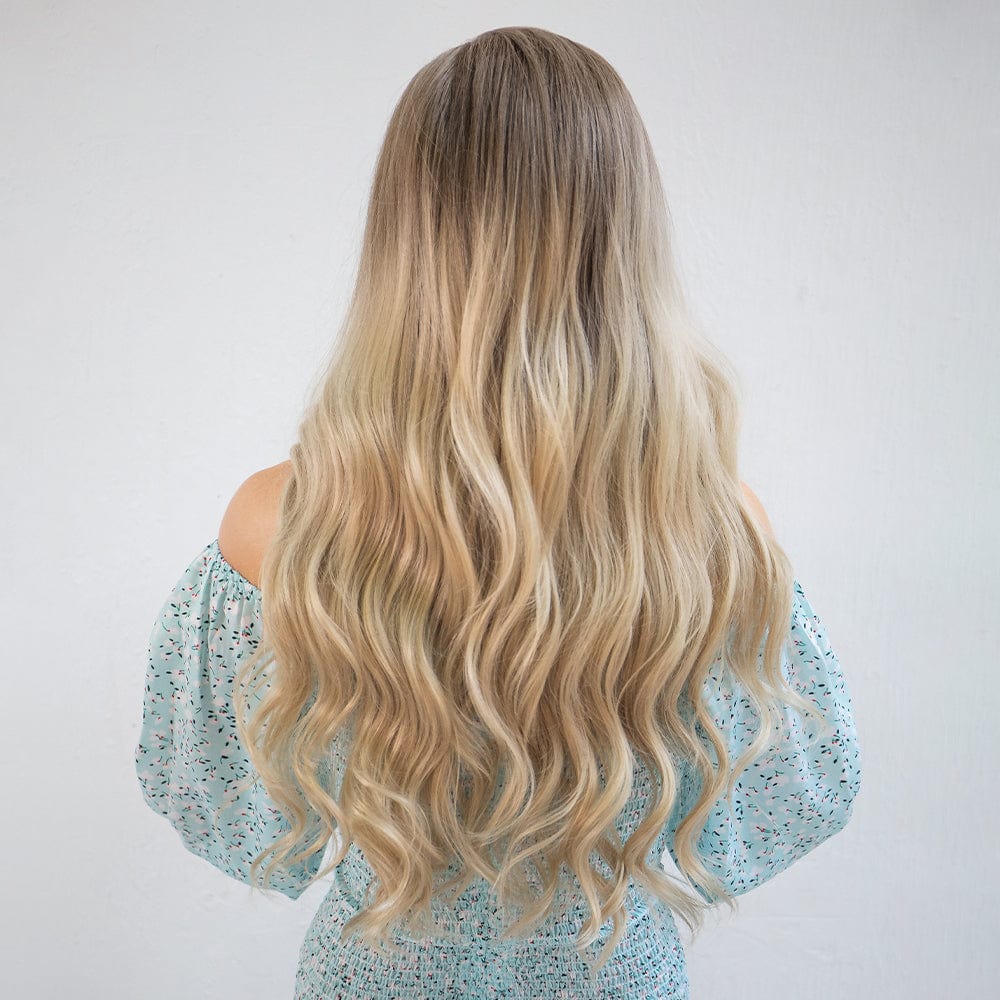 22" Natural Waves Lace Front Synthetic Wig