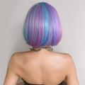 15 Inches Short Bob new  shade unicorn - HAIRCUBE