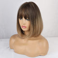 Karen💅Bob Wigs Short Straight Synthetic Wig - HAIRCUBE