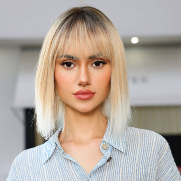 12" Natural Bob Synthetic Wig