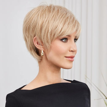 Creamy Blonde Pixie