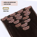 8 Shades Clip in Hair Extension 🎗 Sammy - HAIRCUBE