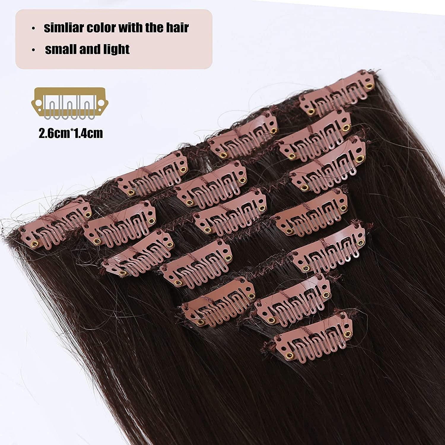 8 Shades Clip in Hair Extension 🎗 Sammy - HAIRCUBE