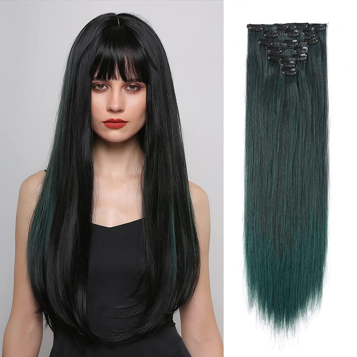 8 Shades Clip in Hair Extension 🎗 Sammy - HAIRCUBE