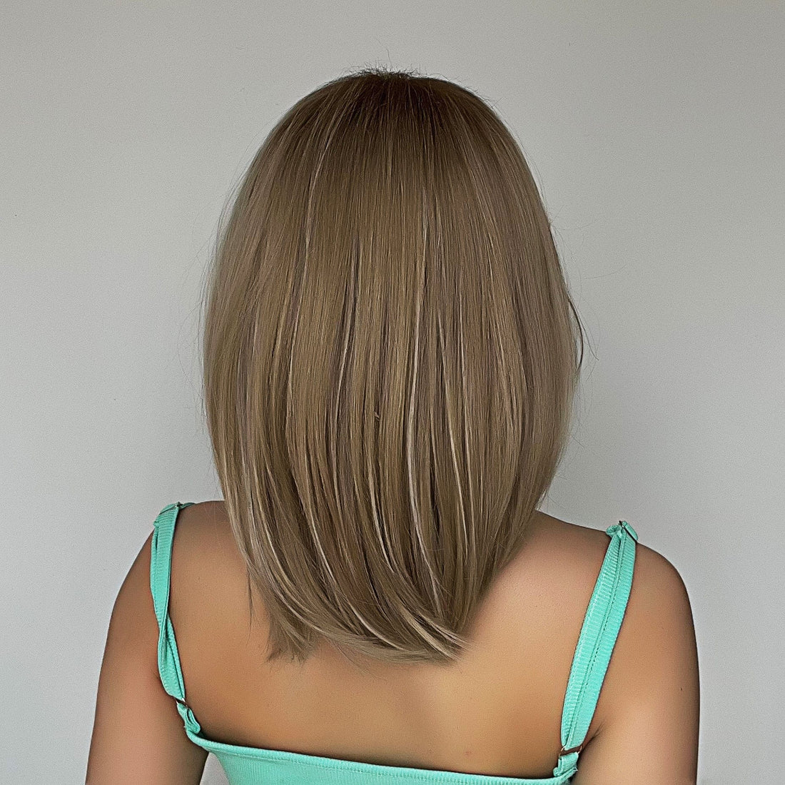 12″ Natural Fluffy Bob Synthetic Wig