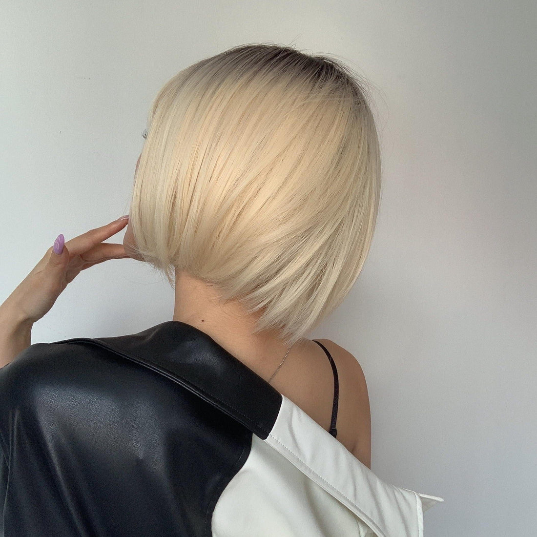 Pure Blonde Short Wig