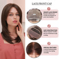 HAIRCUBE full lace front remy wig with natural hairline and superior scalp ventilation