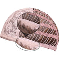 Alan wig cap showing adjustable straps and breathable lace for long blonde curly wig