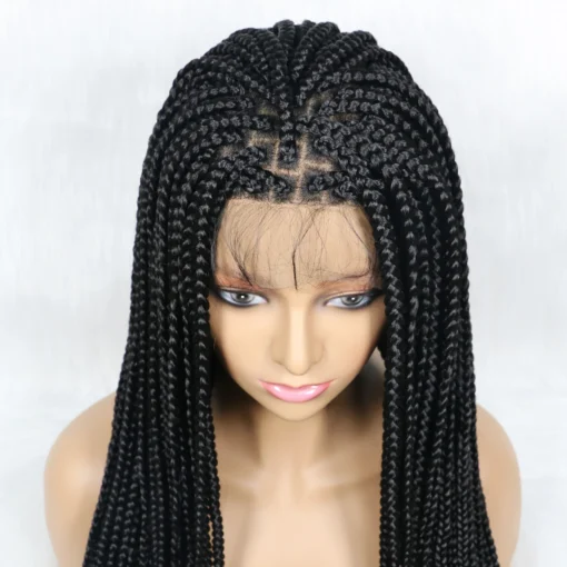 African-American-Synthetic-Braid-Wigs-With-Baby-Hair-Full-Lace-Frontal-36-Inches-Black-Knotless-Box.webp