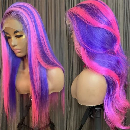 Colored-Blonde-Pink-Purple-Highlight-Wig-Brazilian-Human-Hair-613-Lace-Front-Wig-Straight-Full-HD-Lace-Frontal-Wig-Ombre-Human-Hair-Wig-30-Inches.webp