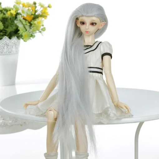 Drifting-BJD-Doll-Wigs-1-3-White-Beauty-Tip-Bride-with-White-Hair-Long-Straight-Hair-Wig.webp